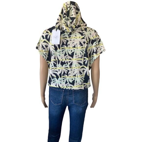 SEN Collection Kiko Palm Beach Top with Cap Sleeve Size S - Picture 6 of 9